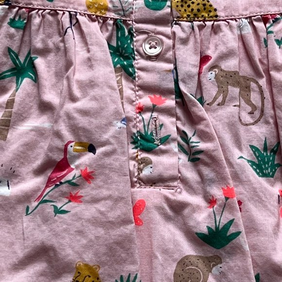 Girls Baby Boden Tropical Jungle Print Dress - 2-3 years - Picture 5 of 6